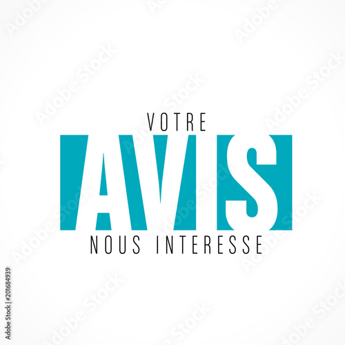 votre avis nous intéresse