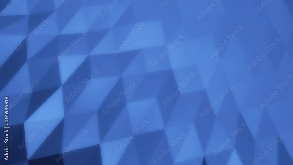 Abstract Royal Blue Loop