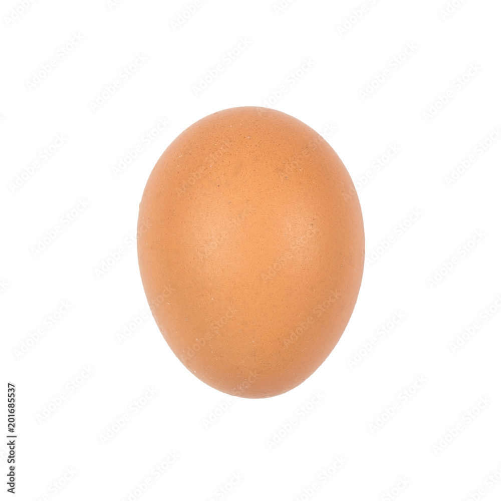 Close up of egg isolated on white background Close up of egg isolated on white background
