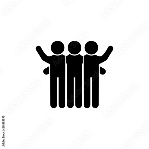 Friends vector icon