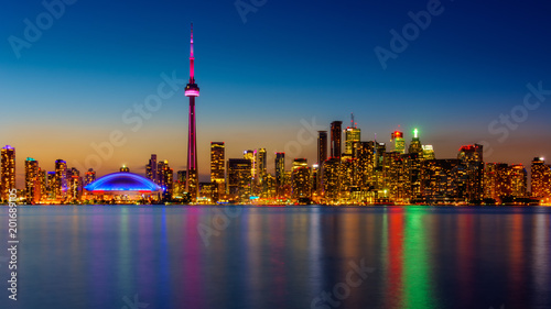 Toronto skyline waterfront