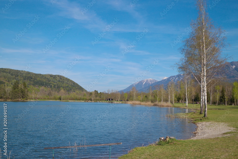 Spannende Badesee Baden Baden Ebenbildnull