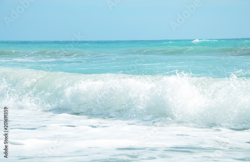 Wellen am Meer