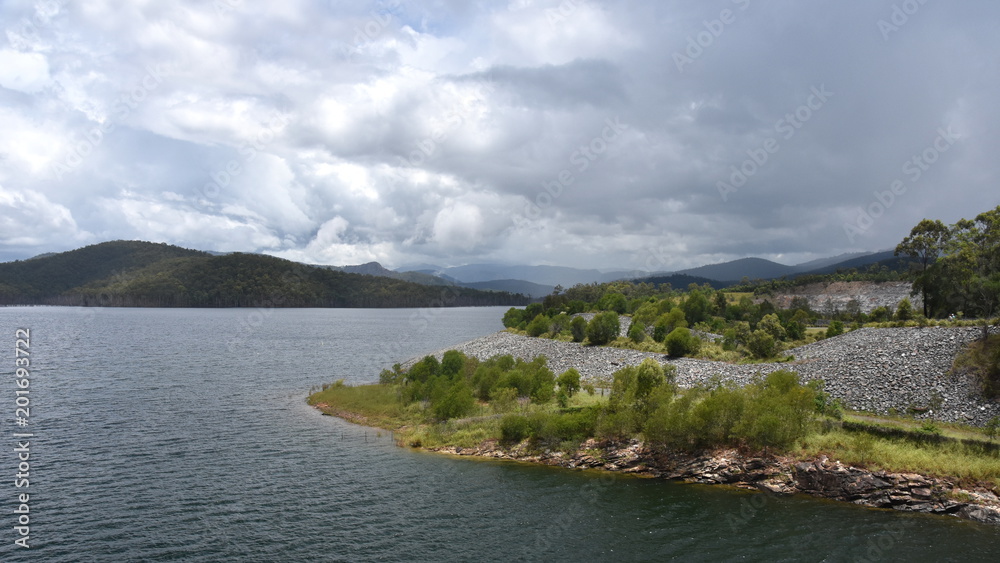 Advancetown Lake is a rock and earth-fill embankment dam (Hinze Dam). The main purpose of the dam is for potable water supply of the Gold Coast region.