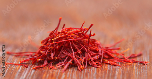 Closeup of Saffron