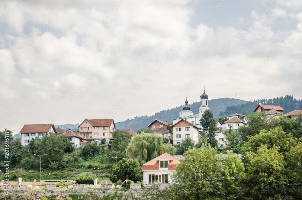 Panorama town of 