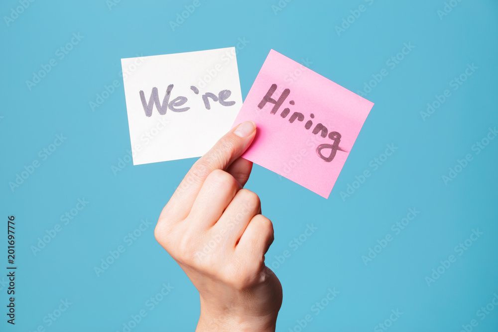 We are hiring We are hiring