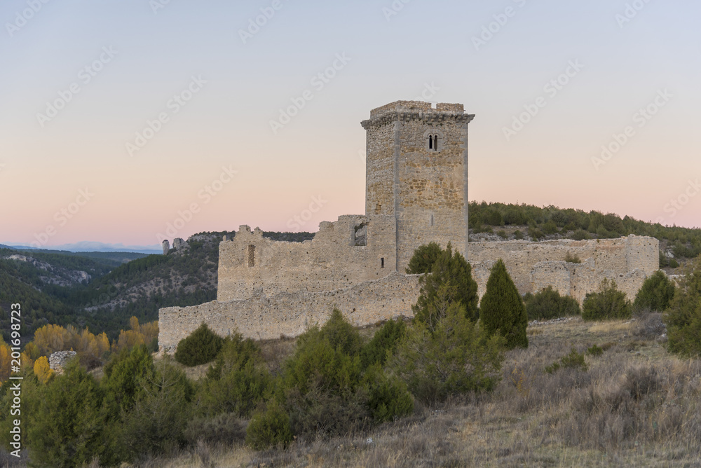 Ucero castle (Soria, Spain).