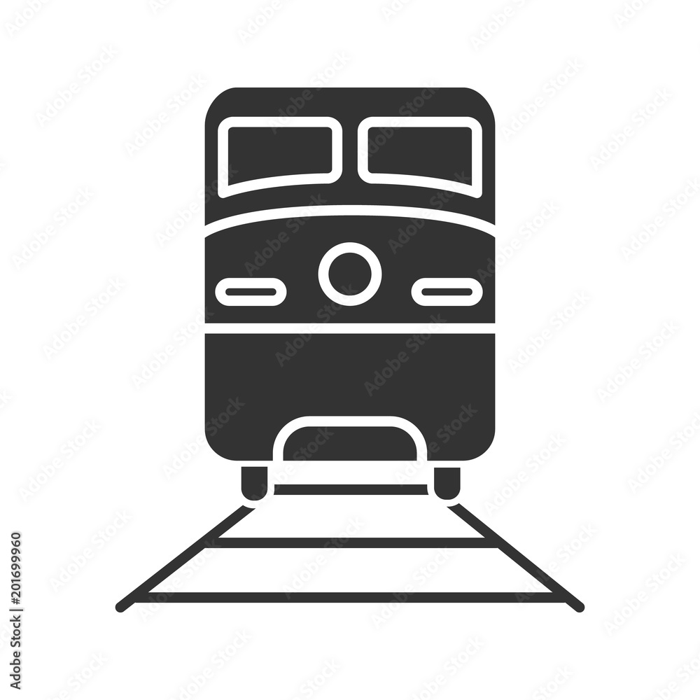 Train glyph icon Train glyph icon