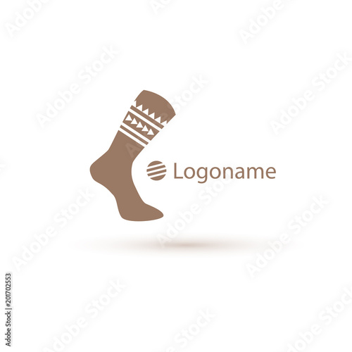 Socks vector logo