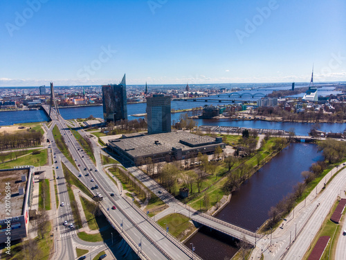 aerial view of Riga © Vladimirs