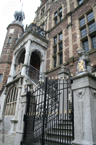 Entrance City Hall in the centre of Venlo