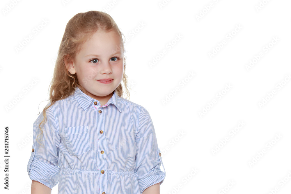 Portrait of a beautiful little girl Portrait of a beautiful little girl