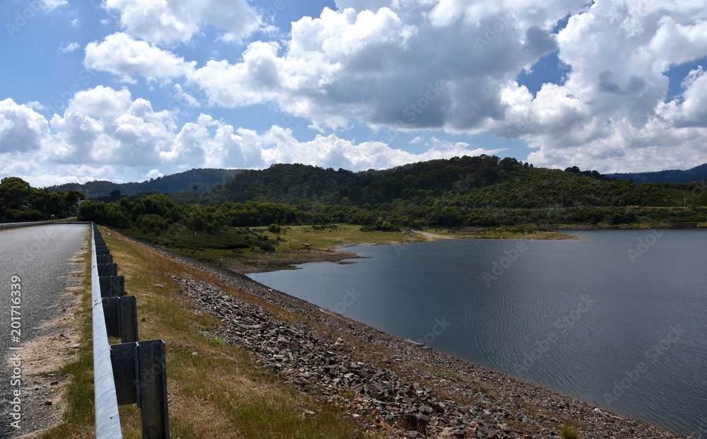 Tooma Reservior is a major ungated concrete embankment dam across the Tooma River in the Snowy Mountain. The dam's main purpose is for the generation of hydro-power.