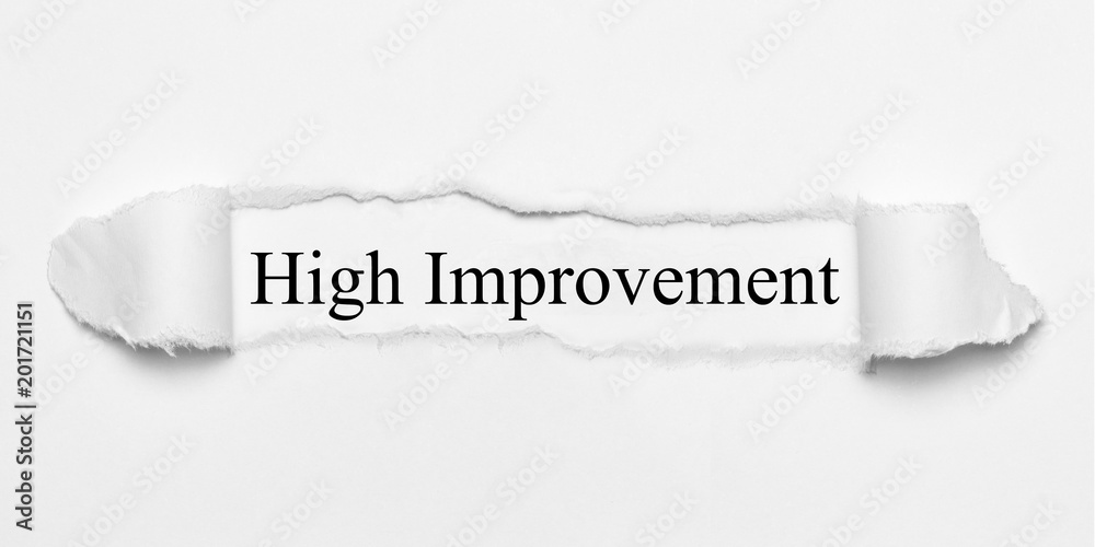 Obraz premium High Improvement