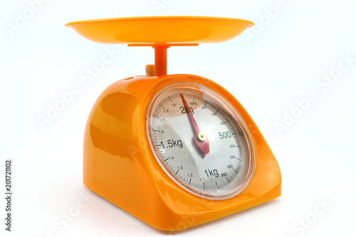 Yellow Small Weight scale