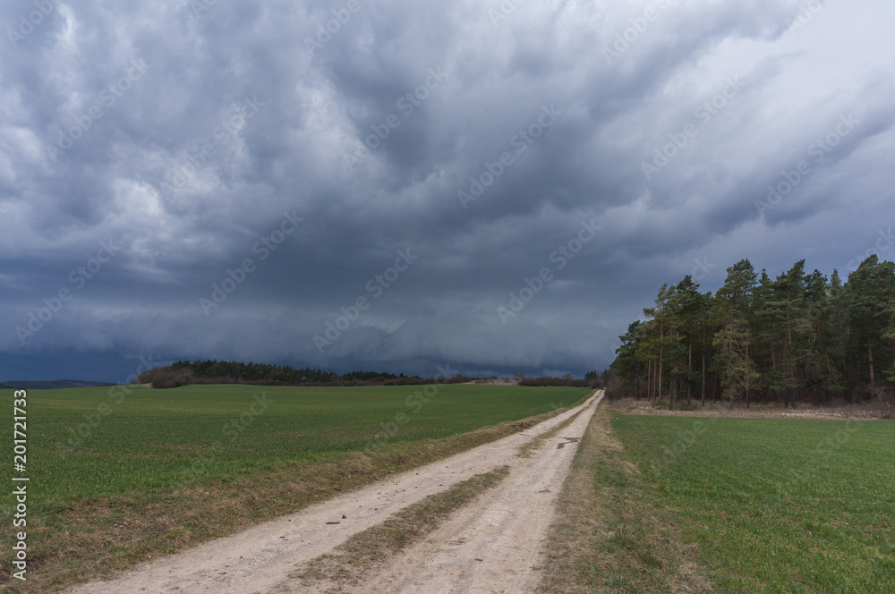 Landschaft im Frühling