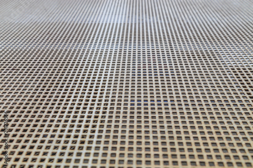 iron mesh close-up