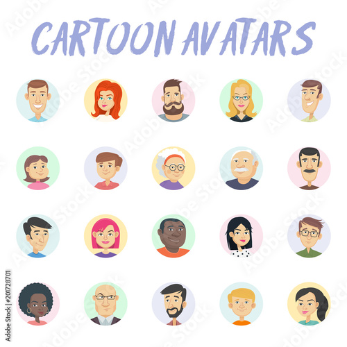 Cartoon avatars