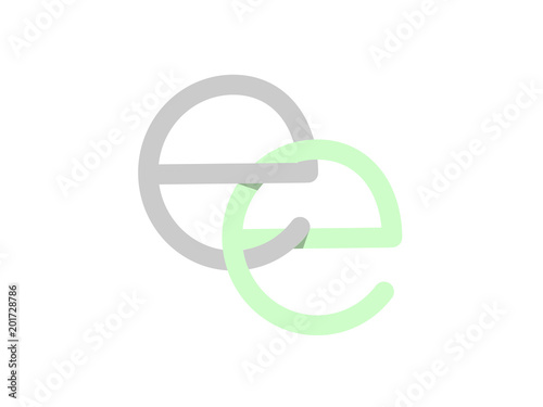 EE Initial Logo for your startup venture