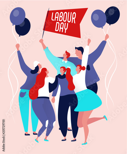 Labour day poster
