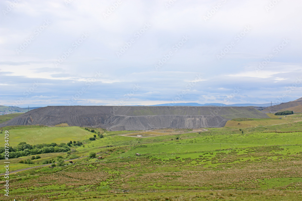 Coal mine near Fochriw, Wales