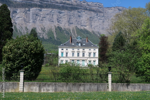 View on a house in a public park photo