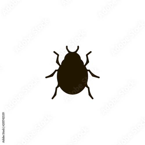 bug icon. sign design