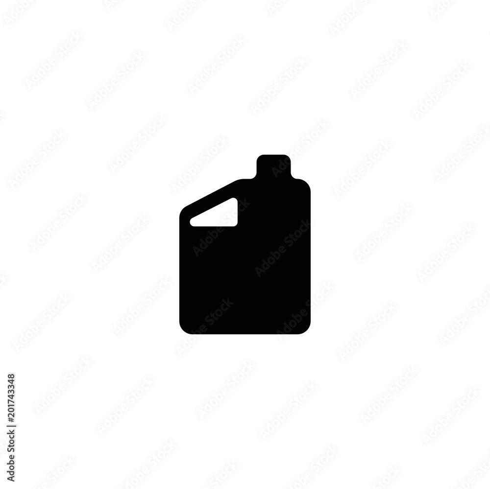 oil can icon. sign design