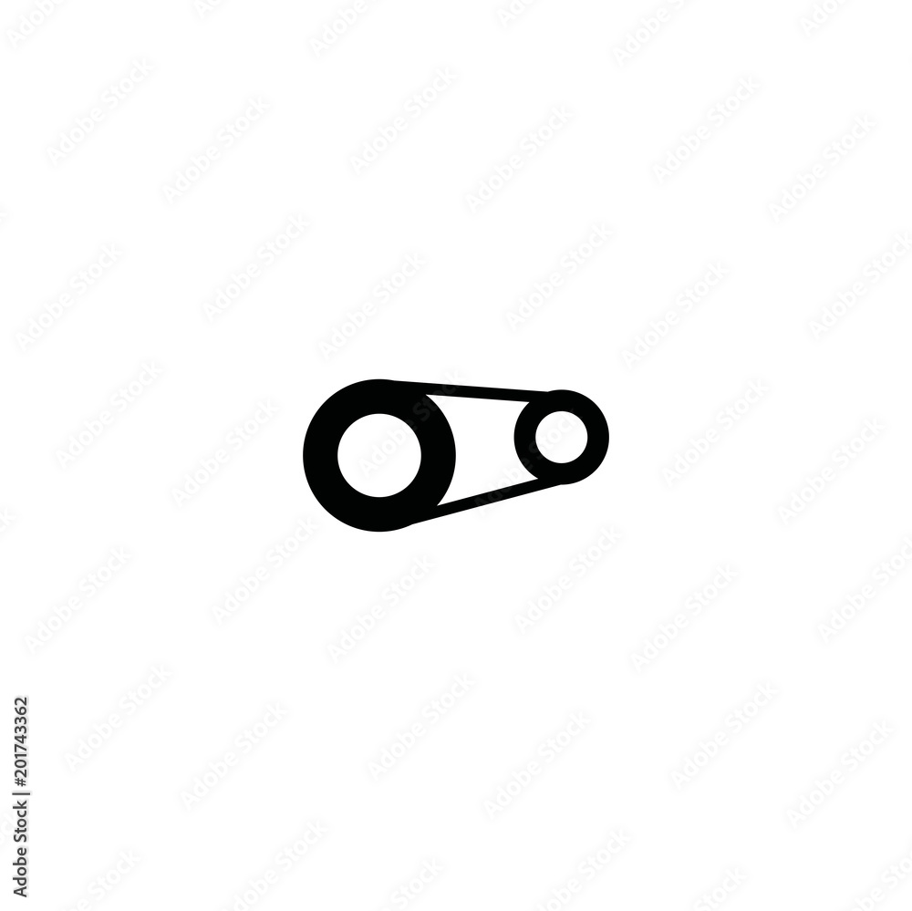 timing belt icon. sign design timing belt icon. sign design