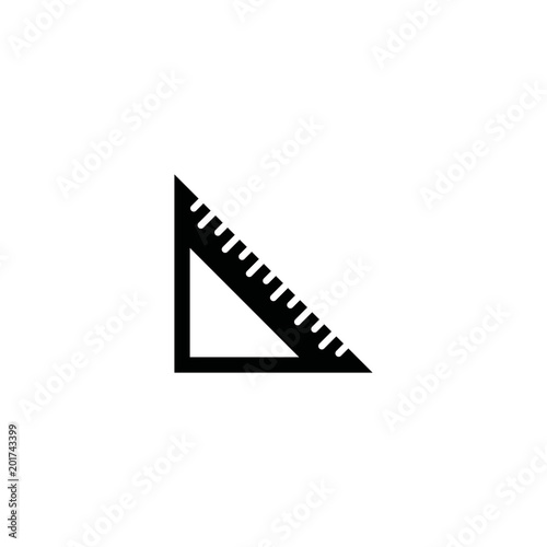 ruler icon. sign design photo