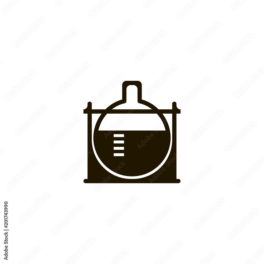 erlenmeyer flask icon. sign design erlenmeyer flask icon. sign design