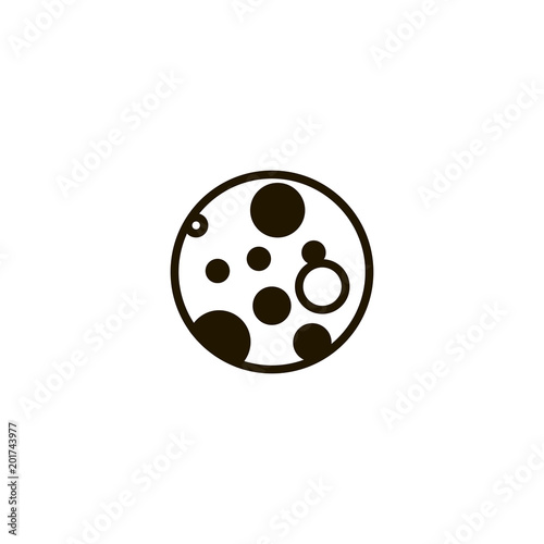 dna icon. sign design