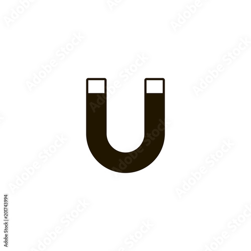 magnet icon. sign design