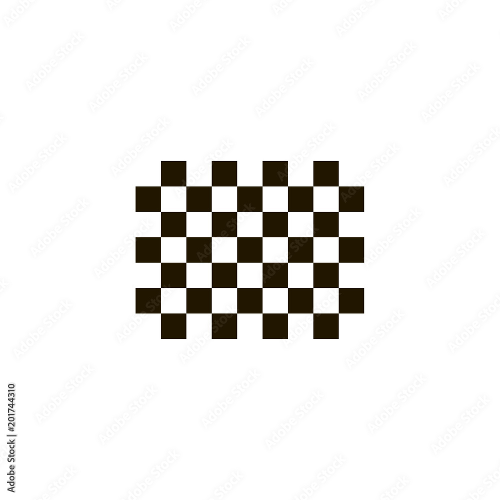 chess board icon. sign design