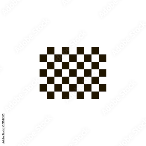 chess board icon. sign design