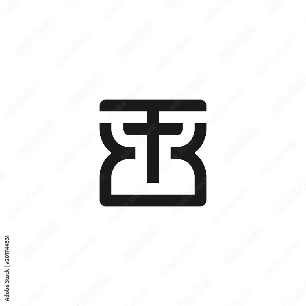 Letter FB logo icon design template elements Letter FB logo icon design template elements