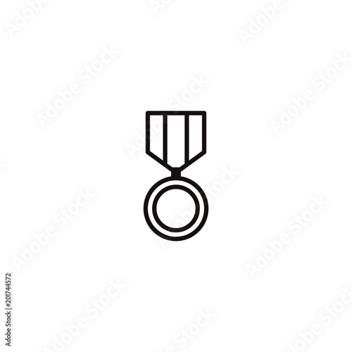 medal icon. sign design