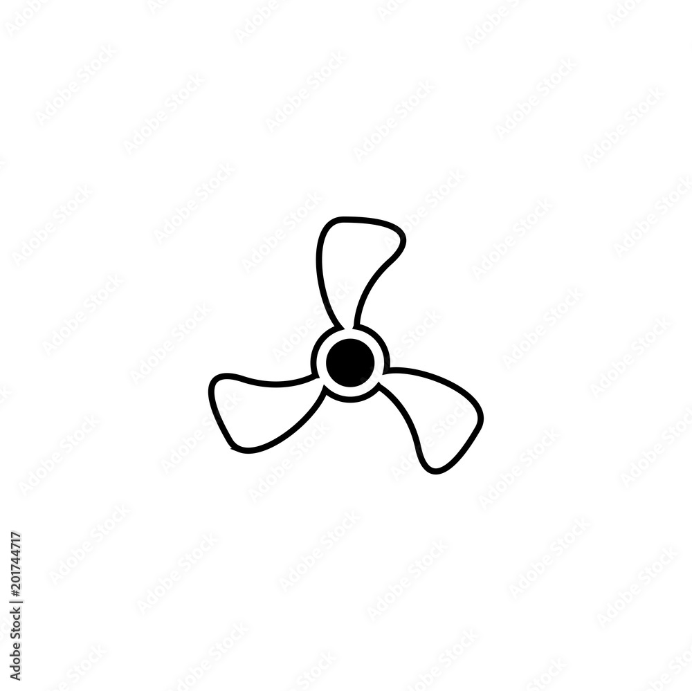 fan icon. sign design fan icon. sign design