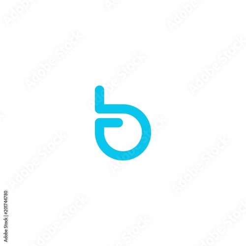 Letter BT logo icon design template elements