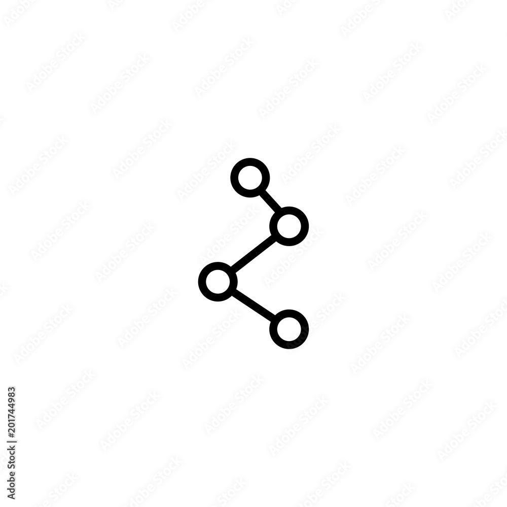 graph icon. sign design graph icon. sign design