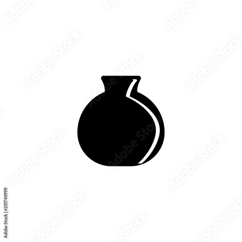 vase icon. sign design