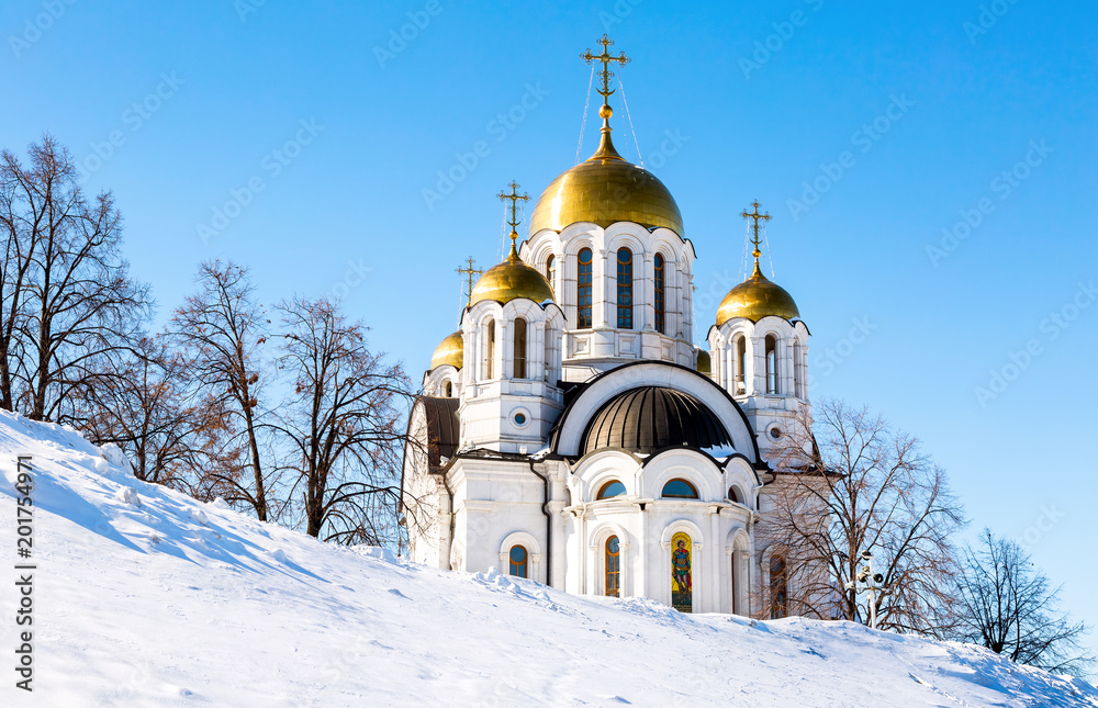 Temple of the Martyr St. George in Samara, Russia