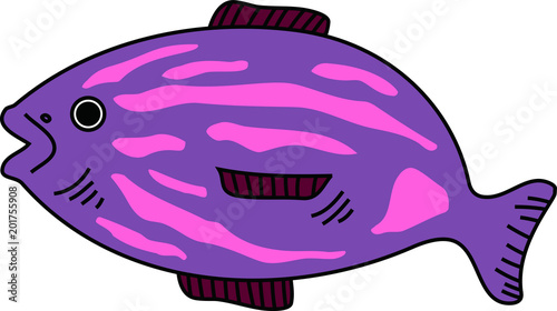 Big fish illustration