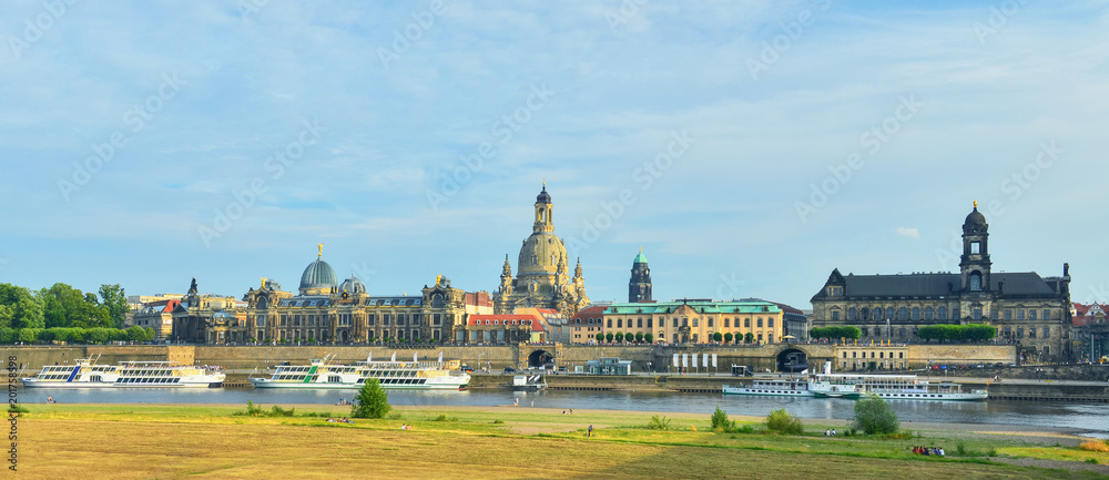 Dresden in summer.