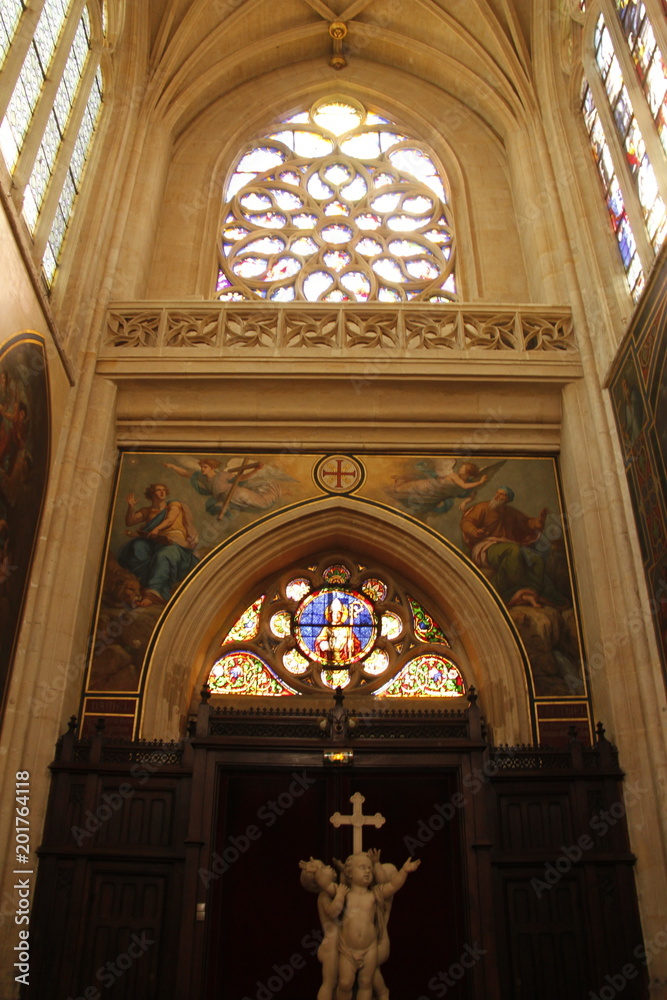 Obraz premium Eglise Saint-Germain-l'Auxerrois à Paris