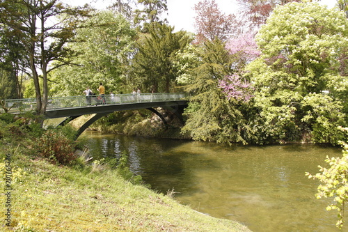 Pont du lac inf  rieur du Bois de Boulogne    Paris