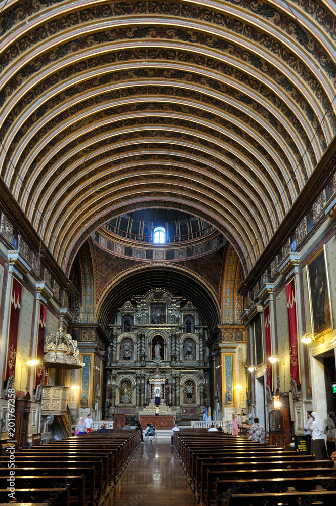 Fototapeta premium Iglesia de la Compañia de Jesus