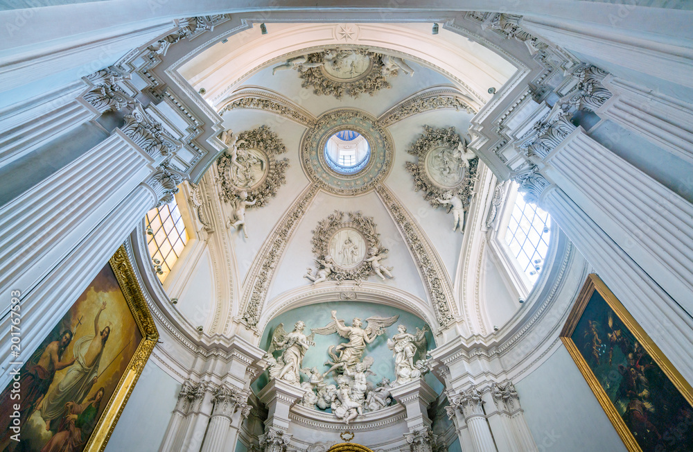 Lancellotti Chapel by Giovanni Antonio de Rossi, in the Basilica of Saint John Lateran in Rome.