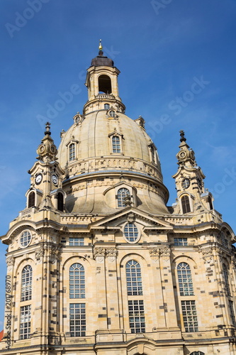 Dresden Frauenkirche, Church of Our Lady in Dresden, Germany